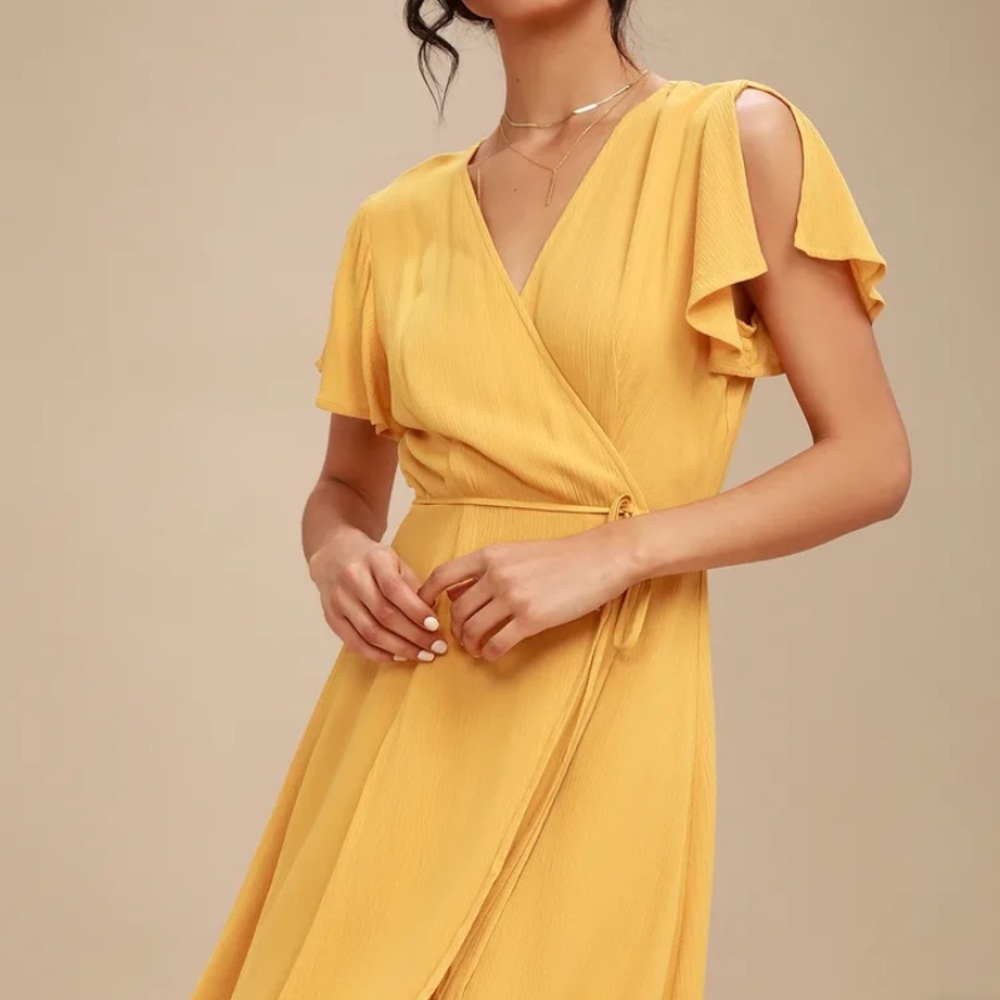 Lulus Wrap Dress